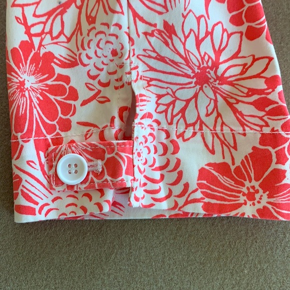 Talbots The Perfect Skimmer Floral Capri Crop Pant - Picture 11 of 11